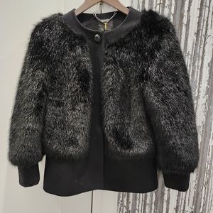 Ted Baker faux fur coat Size 2 (US 6)